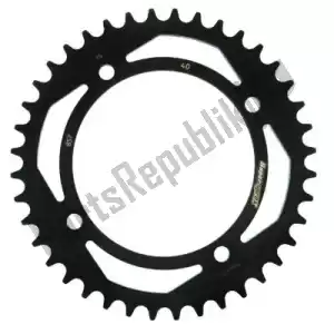 SUPERSPROX SU485740B ktw rear steel 40t, black, 520 - Upper side