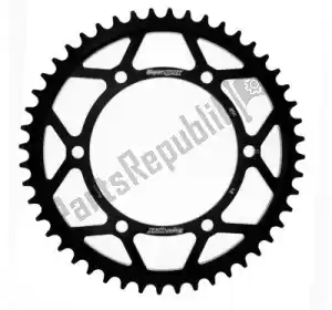 SUPERSPROX SU485948B ktw rear steel 48t, black, 530 - Bovenkant