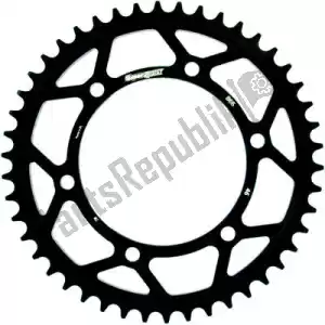 SUPERSPROX SU486546B ktw posteriore acciaio 46t, nero, 530 - Lato superiore