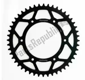 SUPERSPROX SU499048B ktw posteriore in acciaio 48t, nero, 520 - Lato superiore