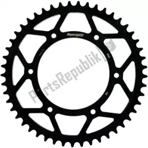 SUPERSPROX SU499049B ktw rear steel 49t, black, 520 - Upper side