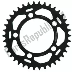 SUPERSPROX SU499138B ktw posteriore in acciaio 38t, nero, 525 - Lato superiore