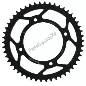 SUPERSPROX SU499850B ktw rear steel 50t, black, 428 - Upper side