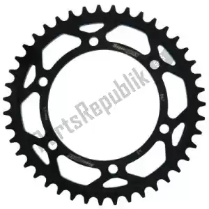 SUPERSPROX SU486743B ktw rear steel 43t, black, 525 - Upper side