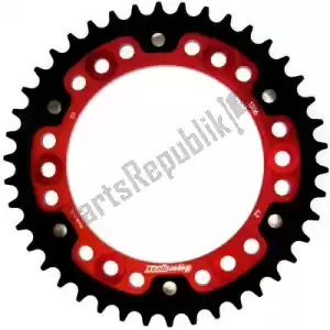 SUPERSPROX SU6130642R ktw rear stealth 42t, red, 530 - Upper side