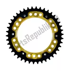 SUPERSPROX SU6130742G ktw rear stealth 42t, gold, 525 - Upper side