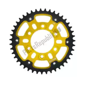 SUPERSPROX SU6148943G ktw sigilo trasero 43t, oro, 525 - Lado superior