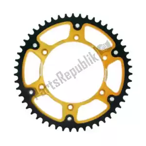 SUPERSPROX SU6151251G ktw stealth posteriore 51t, oro, 520 - Lato superiore