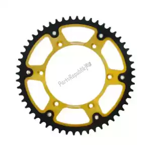 SUPERSPROX SU6151252G ktw sigilo trasero 52t, oro, 520 - Lado superior