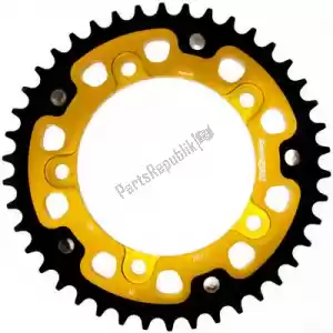 SUPERSPROX SU6179242G ktw sigilo trasero 42t, oro, 525 - Lado superior