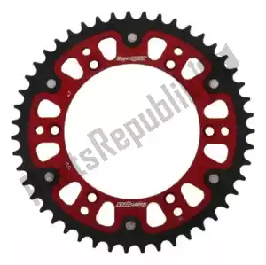 SUPERSPROX SU6151247R ktw rear stealth 47t, red, 520 - Bovenkant