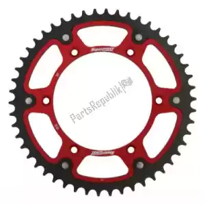 SUPERSPROX SU6151250R ktw sigilo trasero 50t, rojo, 520 - Lado superior