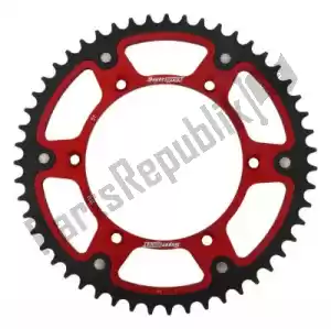 SUPERSPROX SU6151251R ktw rear stealth 51t, red, 520 - Upper side