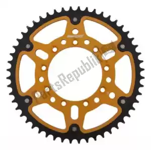 SUPERSPROX SU615152G ktw rear stealth 52t, gold, 520 - Upper side