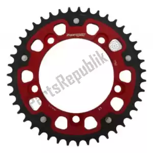 SUPERSPROX SU6179243R ktw rear stealth 43t, red, 525 - Bovenkant