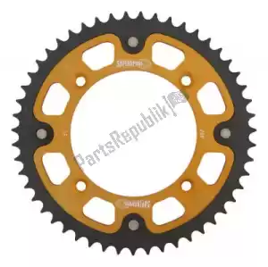 SUPERSPROX SU620951G ktw sigilo trasero 51t, oro, 420 - Lado superior