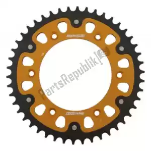 SUPERSPROX SU621046G ktw sigilo trasero 46t, oro, 520 - Lado superior