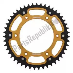 SUPERSPROX SU621047G ktw sigilo trasero 47t, oro, 520 - Lado superior