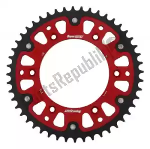 SUPERSPROX SU621048R ktw rear stealth 48t, red, 520 - Bovenkant