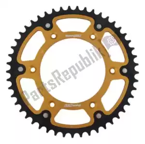 SUPERSPROX SU621049G ktw sigilo trasero 49t, oro, 520 - Lado superior