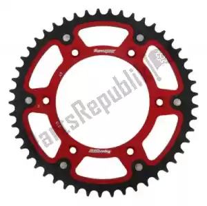 SUPERSPROX SU621049R ktw rear stealth 49t, red, 520 - Upper side