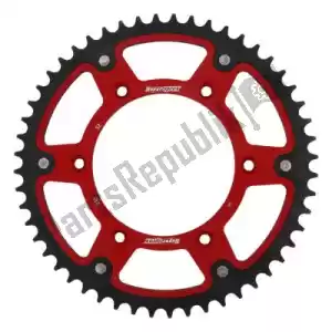SUPERSPROX SU621052R ktw rear stealth 52t, red, 520 - Upper side