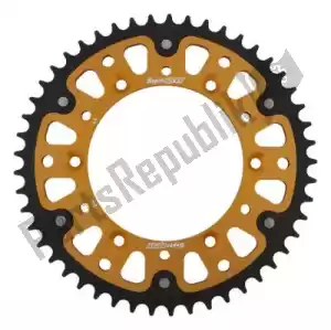 SUPERSPROX SU624449G ktw rear stealth 49t, gold, 520 - Upper side
