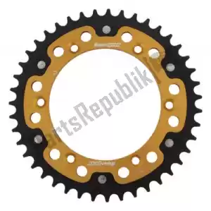 SUPERSPROX SU624543G ktw rear stealth 43t, gold, 520 - Upper side