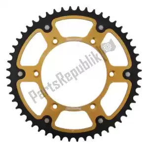 SUPERSPROX SU624552G ktw posteriore stealth 52t, oro, 520 - Lato superiore
