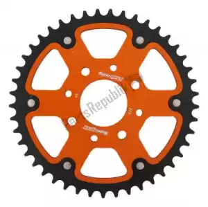 SUPERSPROX SU627345O ktw posteriore stealth 45t, arancione, 520 - Lato superiore