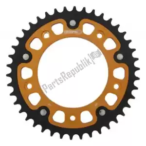 SUPERSPROX SU62842G ktw rear stealth 42t, gold, 520 - Bottom side