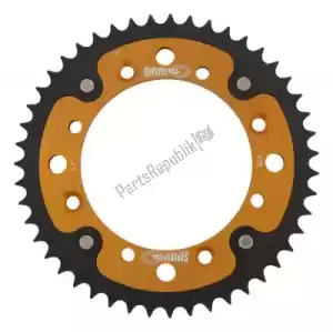 SUPERSPROX SU645547G ktw sigilo trasero 47t, oro, 420 - Lado superior