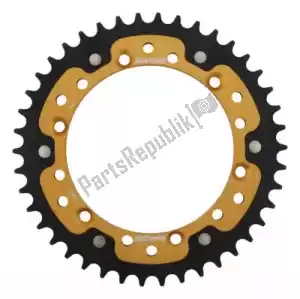SUPERSPROX SU646042G ktw rear stealth 42t, gold, 520 - Upper side