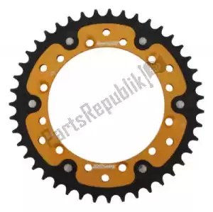 SUPERSPROX SU646043G ktw rear stealth 43t, gold, 520 - Upper side