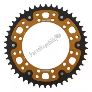 SUPERSPROX SU646046G ktw rear stealth 46t, gold, 520 - Upper side