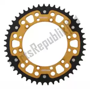 SUPERSPROX SU646047G ktw rear stealth 47t, gold, 520 - Upper side