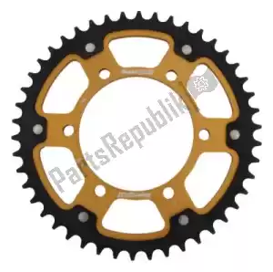 SUPERSPROX SU647946G ktw rear stealth 46t, gold, 530 - Upper side