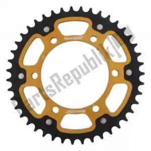 SUPERSPROX SU648043G ktw sigilo trasero 43t, oro, 525 - Lado superior