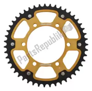 SUPERSPROX SU648647G ktw rear stealth 47t, gold, 520 - Upper side