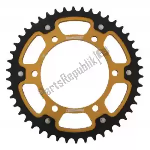 SUPERSPROX SU649946G ktw posteriore stealth 46t, oro, 530 - Lato superiore