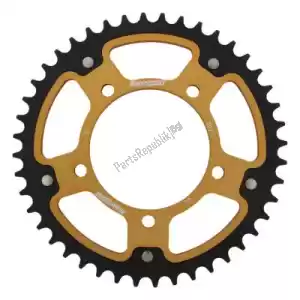SUPERSPROX SU670244G ktw sigilo trasero 44t, oro, 525 - Lado superior
