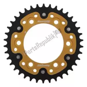 SUPERSPROX SU673538G ktw rear stealth 38t, gold, 520 - Upper side