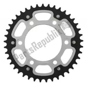 SUPERSPROX SU673541S ktw rear stealth 41t, silver, 520 - Upper side
