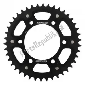 SUPERSPROX SU673542B ktw rear stealth 42t, black, 520 - Bovenkant