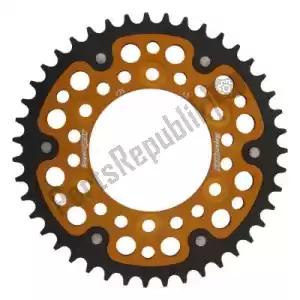 SUPERSPROX SU673543G ktw rear stealth 43t, gold, 520 - Upper side
