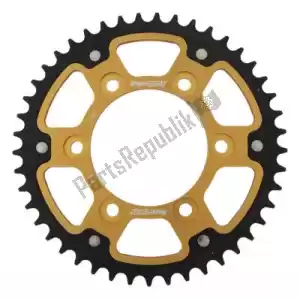 SUPERSPROX SU673545G ktw posteriore stealth 45t, oro, 520 - Lato superiore