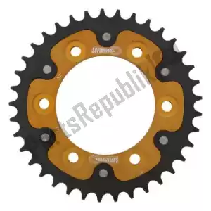 SUPERSPROX SU674537G ktw rear stealth 37t, gold, 525 - Bovenkant