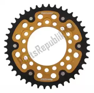 SUPERSPROX SU674542G ktw rear stealth 42t, gold, 525 - Upper side