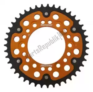 SUPERSPROX SU674543G ktw rear stealth 43t, gold, 525 - Upper side