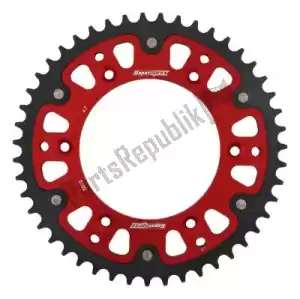 SUPERSPROX SU6800047R ktw rear stealth 47t, red, 520 - Upper side